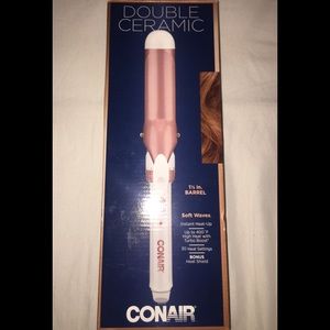 Conair double ceramic curling iron *Rose Gold*